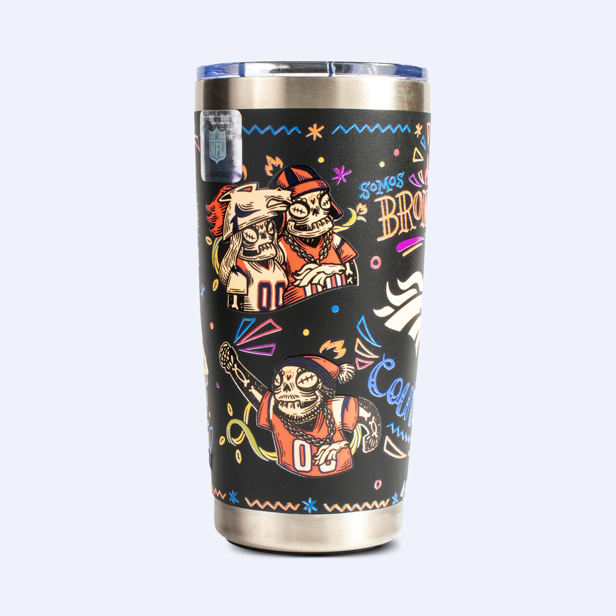 Norday Tumbler 20oz NFL Broncos de Denver Hasta la Muerte