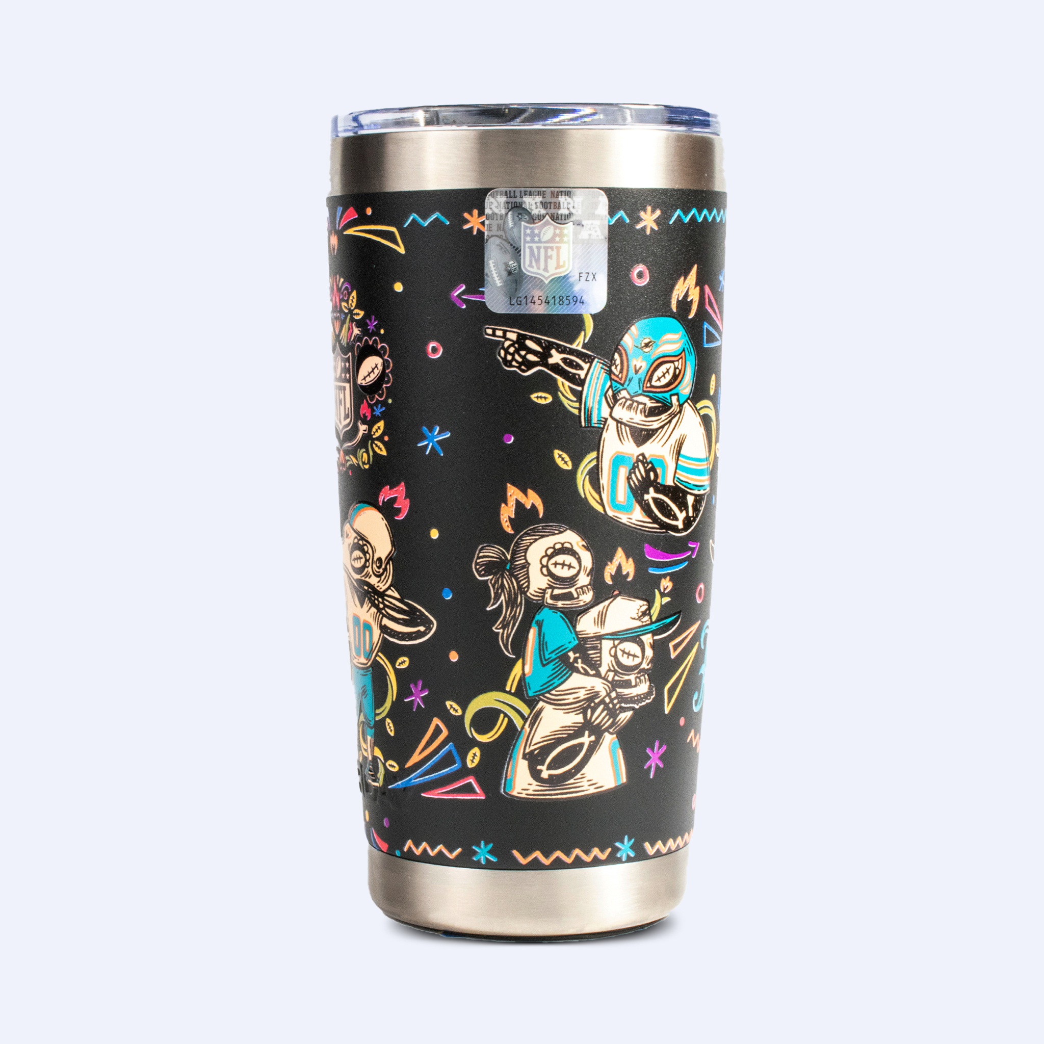Norday Tumbler 20oz NFL Delfines de Miami Hasta la Muerte