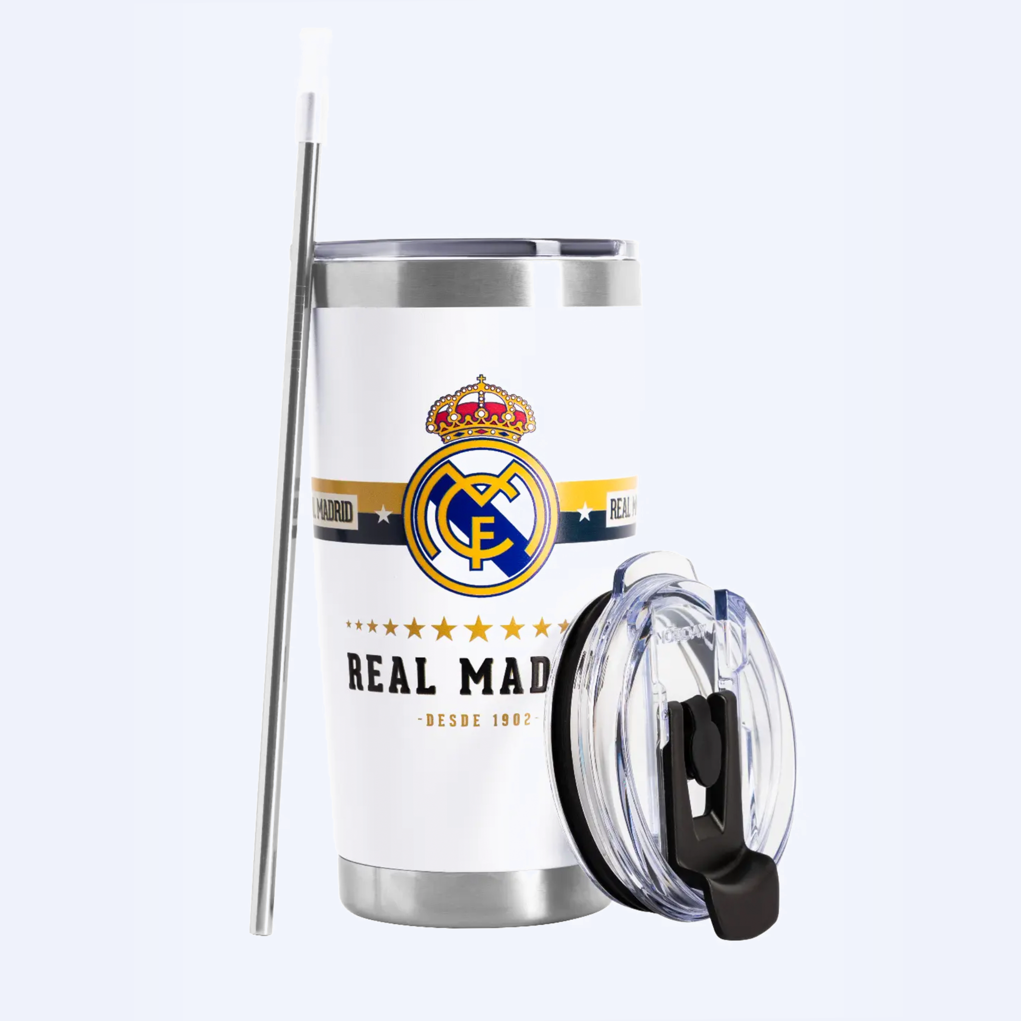 Norday Real Madrid Gold Tumbler 20oz