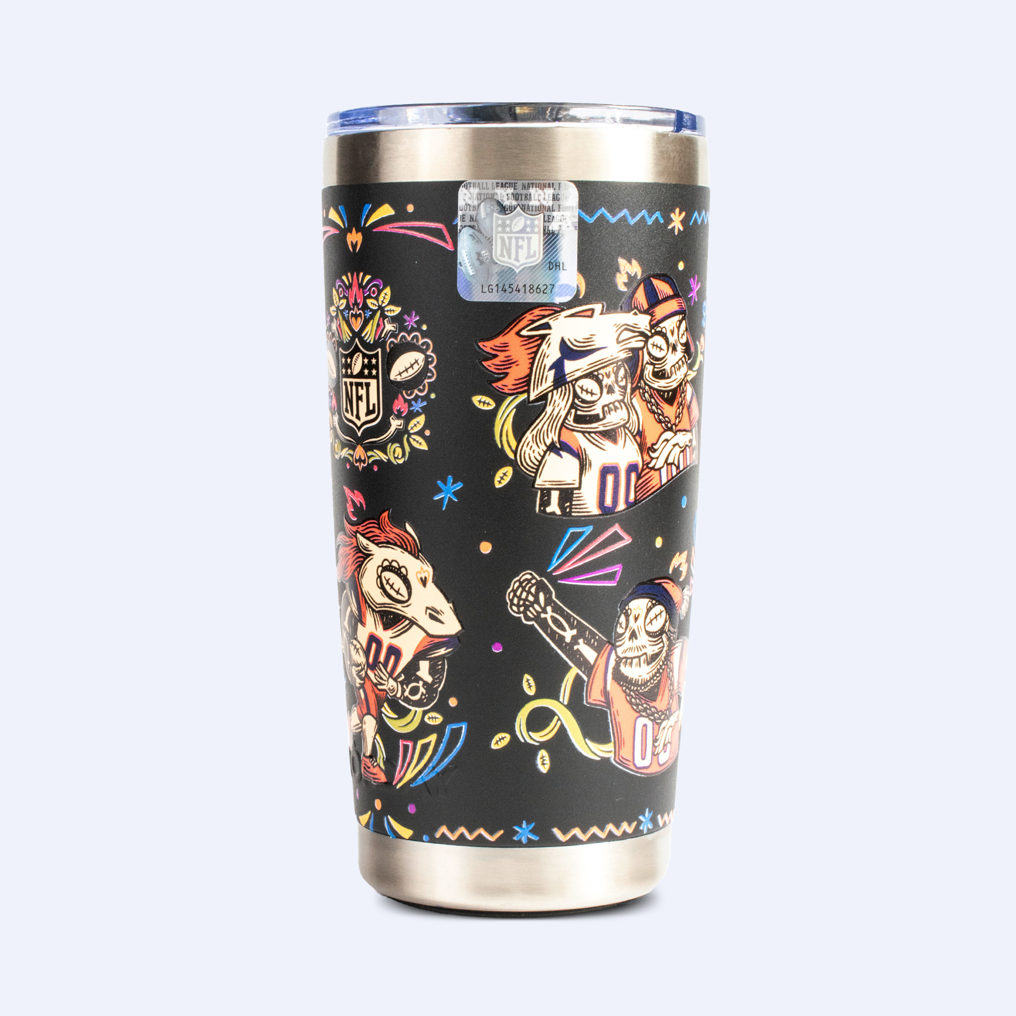 Norday Tumbler 20oz NFL Broncos de Denver Hasta la Muerte