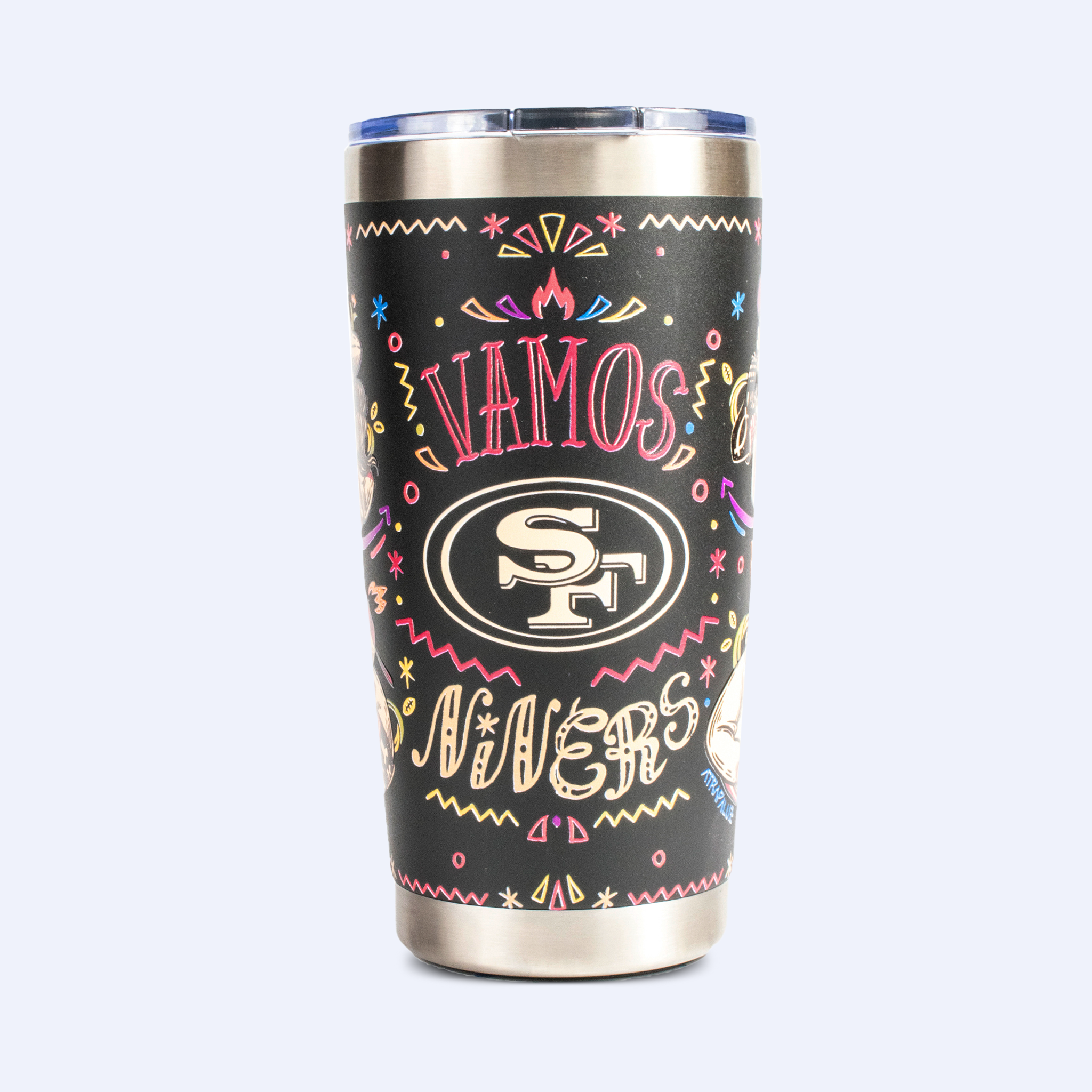 Norday Tumbler 20oz NFL 49rs de San Francisco Hasta la Muerte