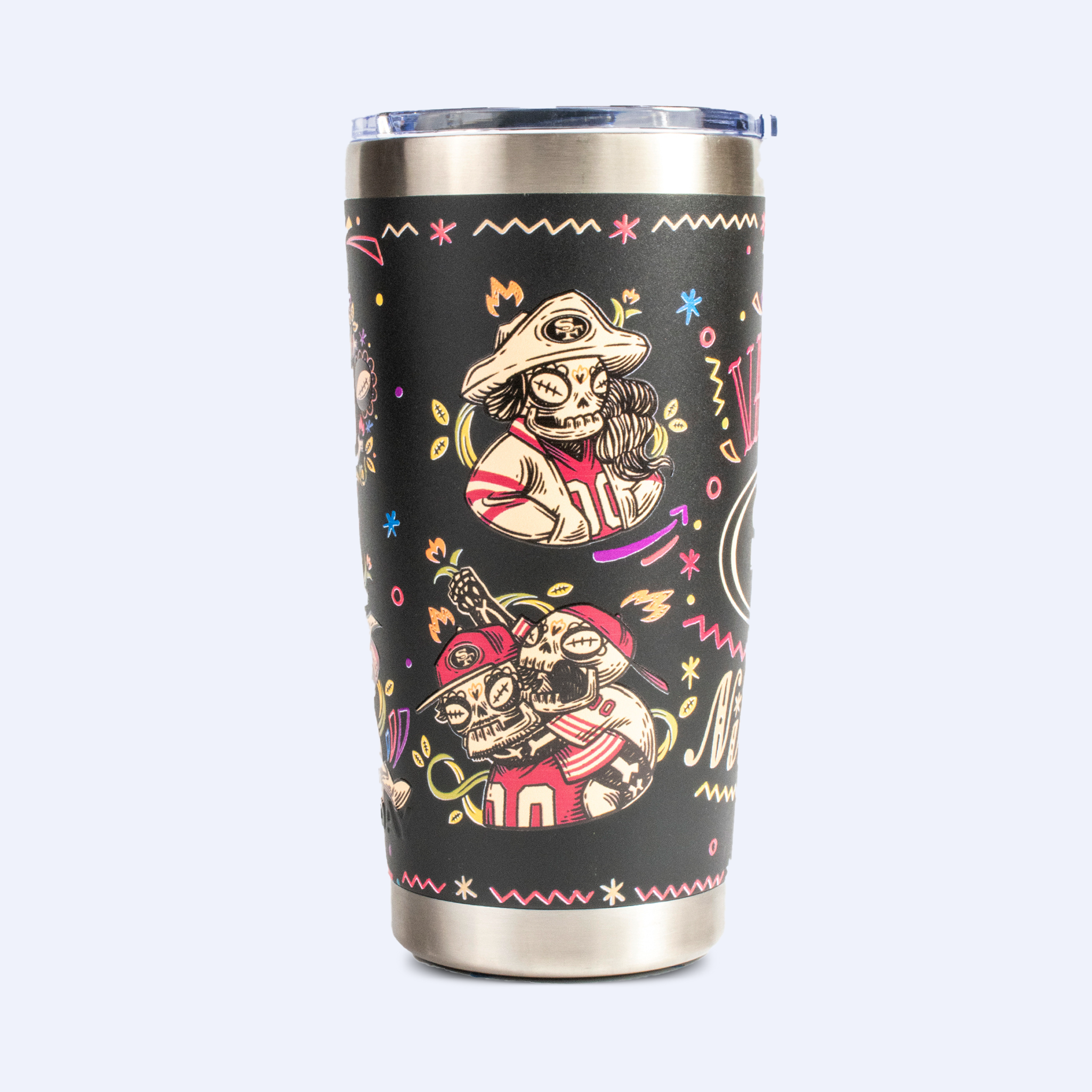 Norday Tumbler 20oz NFL 49rs de San Francisco Hasta la Muerte